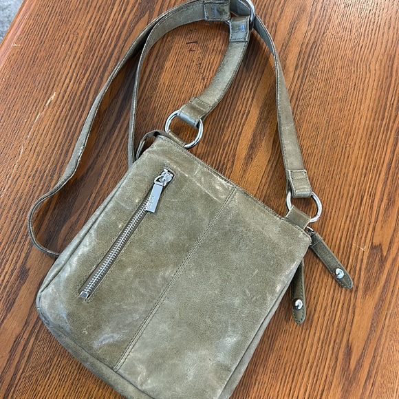 HOBO Handbags - HOBO Leather Crossbody Bag.  The Original.  Green